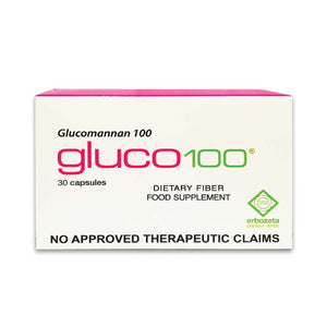 Gluco 100 - Natural Fiber Food Supplement