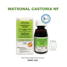 Load image into Gallery viewer, Watsonal Castoria NF (Multi-Acting Natural Laxative)