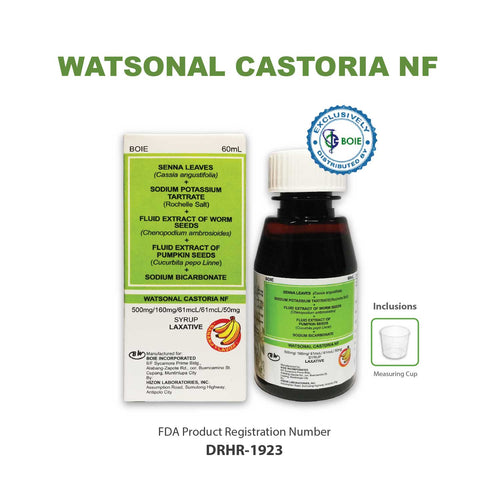 Watsonal Castoria NF (Multi-Acting Natural Laxative)