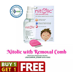 Nitolic with Removal Comb